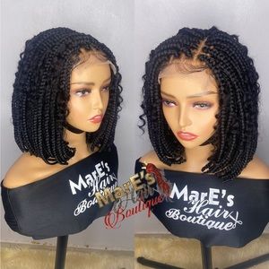 Braided bob wig hand made availabe buy now get shipping  discount  .4x4closure